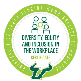 Diversity, Equity, and Inclusion in the Workplace badge